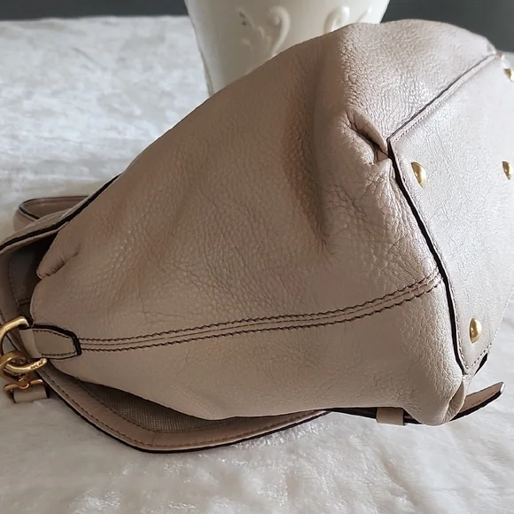 Elegant Beige MCM Handbag